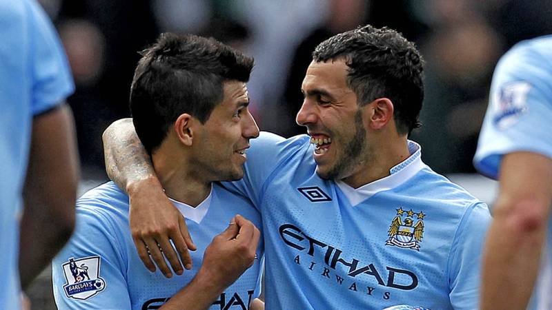 Aguero và Tevez tại Argentina