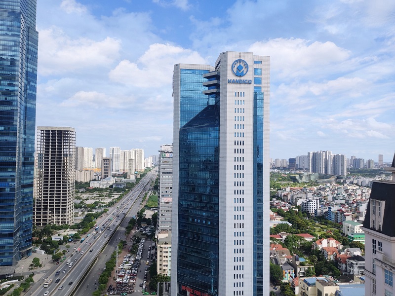 Tòa nhà văn phòng Handico Tower, ngã tư Mễ Trì - Phạm Hùng