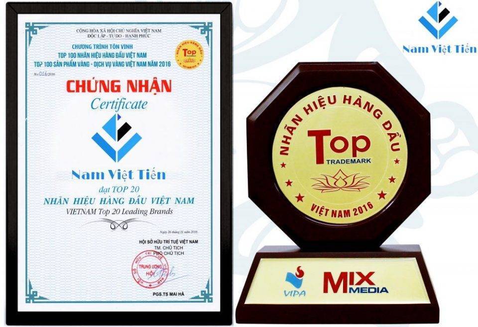 tóp thương hiệu tín nhiệm